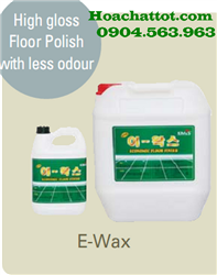 High gloss Floor Polish with less odour E-wax